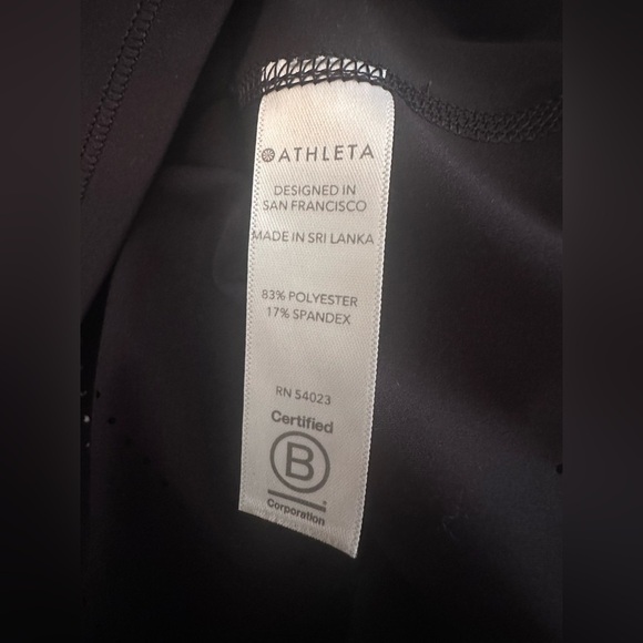 NEW Women’s Athleta Accelerate Tank, Black, Size M, NWOT - Picture 6 of 7